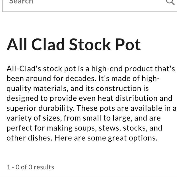 All-Clad HA1 Non-Stick 8QT Stock Pot w/Lid - Picture 3 of 8